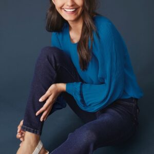 Blu avio silk shirt